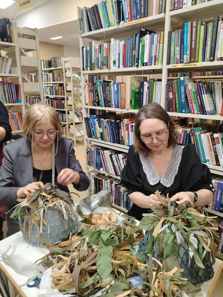 Мастер-класс в библиотеке