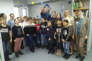 Встреча с Николаем Пономаревым в библиотеке на пр. Комсомольском