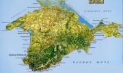 Полуостров Крым - карта