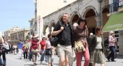 Греческие туристы